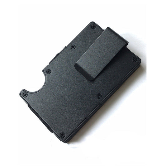 Clip de dinero de fibra de carbono RFID de aluminio